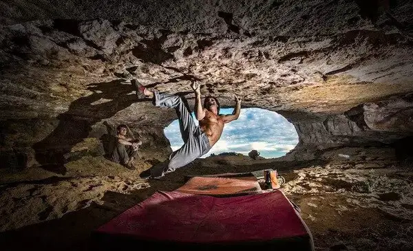 Catalan witness the fitness Chris Sharma