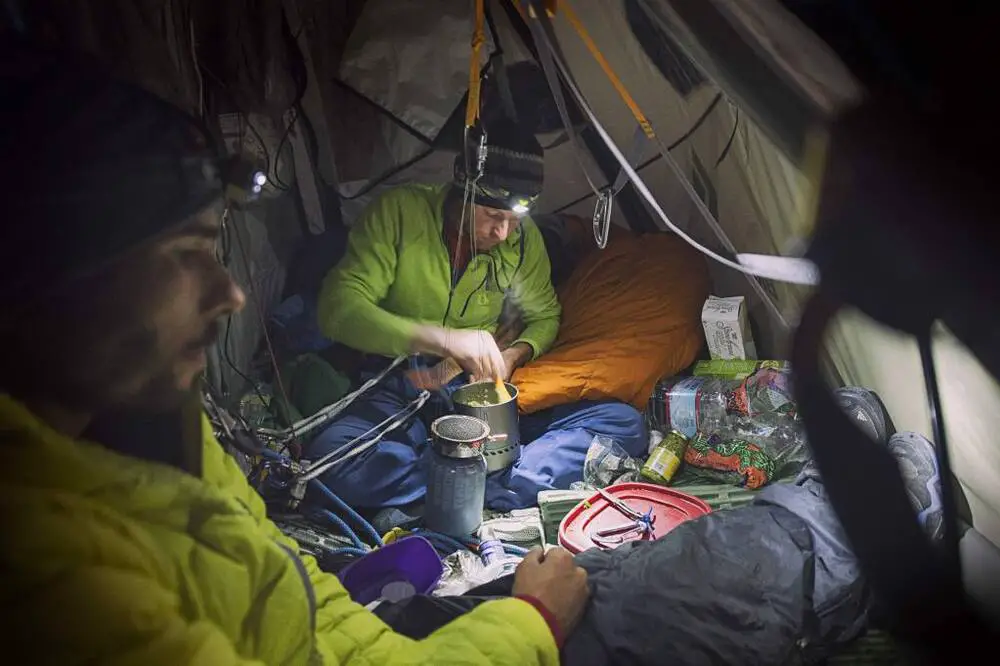 Tommy and Kevin Dawn Wall Climb