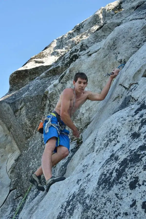 Alex Honnold on the Nose