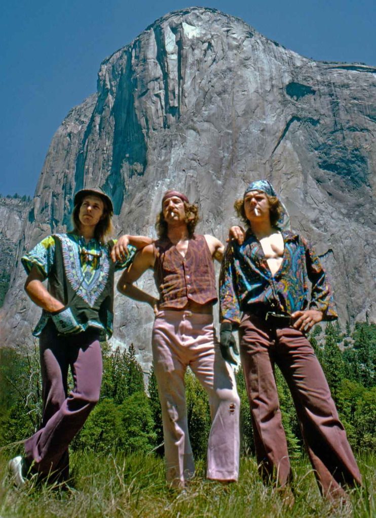 Jim Bridwell and climbers on The Nose