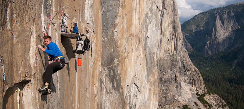Tommy Caldwell on the Dawn Wall