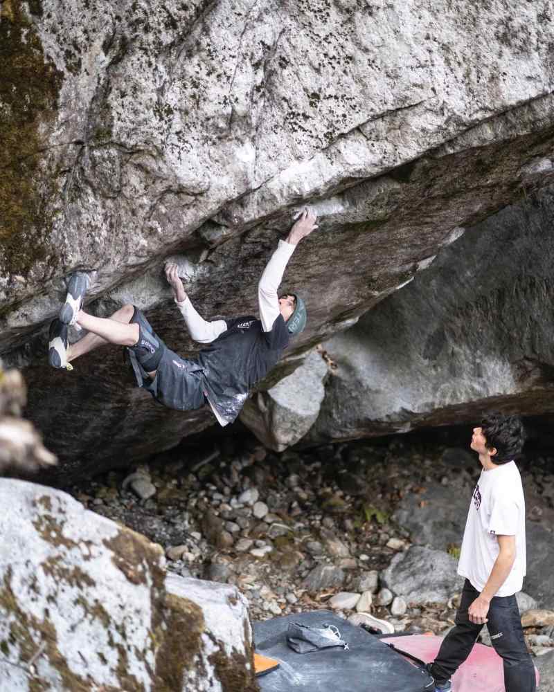 Dave Graham Climbing Celestine V16