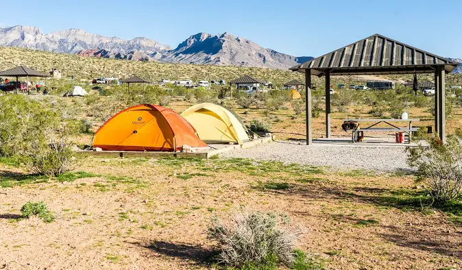 Red Rock Canyon Campground, Red Rock Canyon National Conservation