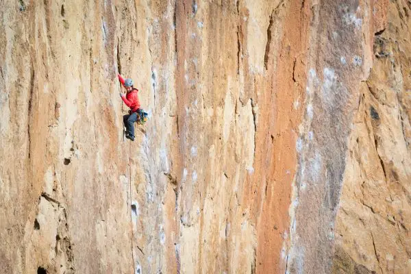 Climber in Smith Rock