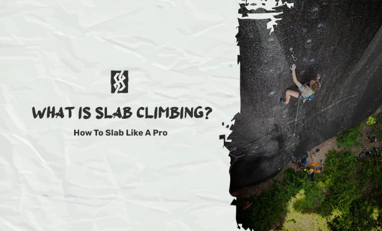 What is slab climbing header image