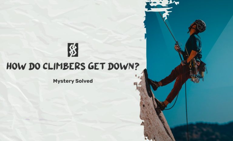 how climbers get down header image