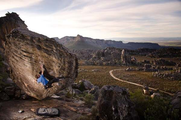 Rocklands climbing in south africa